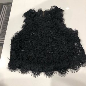 Zara lace crop top